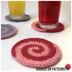 Candy Swirl Coasters