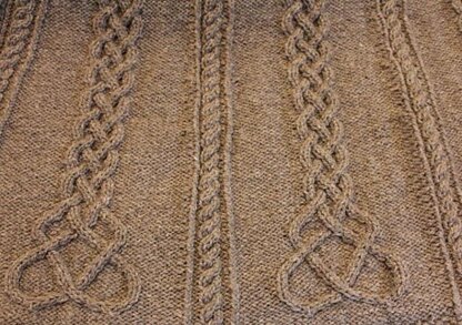 Celtic Cabled Cape