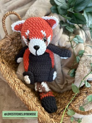 Red Panda Plush Lovey