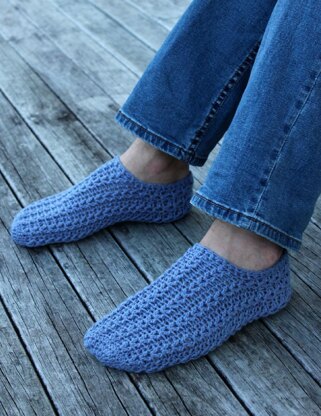 Simple Cable Slippers