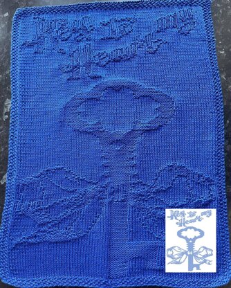 Nr. 732 – Key to My Heart guest towel