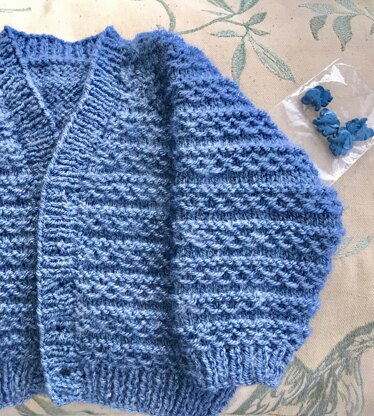 First knit for Grandson