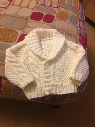 Baby Boy's Raglan Cardigans in Sirdar Snuggly 4Ply - 4884 - Downloadable PDF