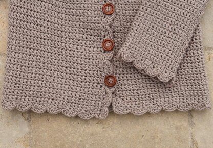 Alvina Bloomer and Cardigan Baby Set