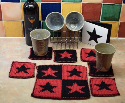 Star Coasters and Table Mat