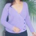 The purple wrap top