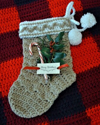 Merry Memories Christmas Stocking