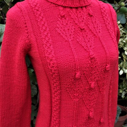 Bobble & Leaf Sweater