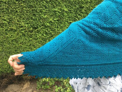 Elinor Hap Shawl