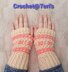 Textured Stripes Mosaic Gloves