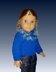 Shimmer Sweater, Fits American Girl and all 18 inch dolls. 041