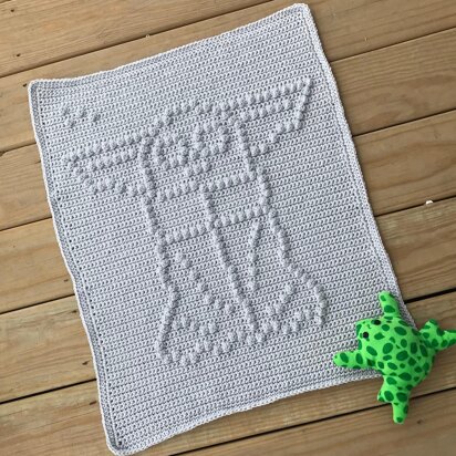 Baby Yoda Baby Blanket