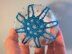 Dazzle Teal Ornament