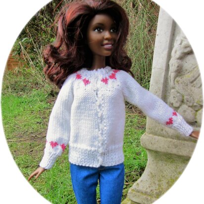 1:6th scale Cariad cardigan