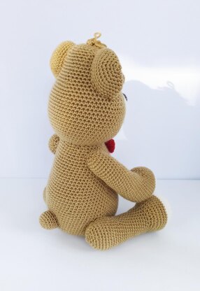 Crochet Toy Pattern Barney the Bear