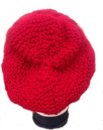 Strawberry Cabled Beanie