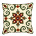 Vervaco Red/Cream Cushion Front 8 Chunky Cross Stitch Kit - 40cm x 40cm