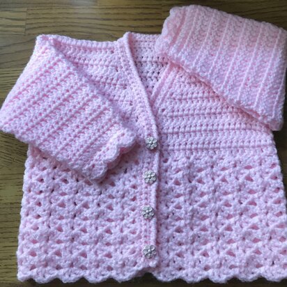 Cardigan Crochet Pattern for Baby/Child (1014)