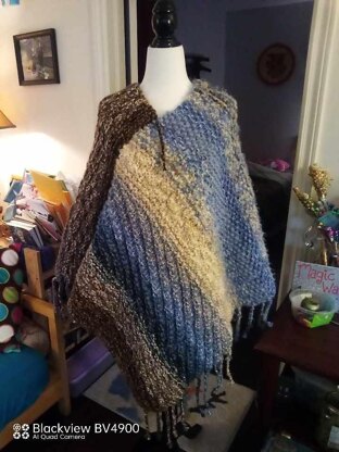 Wild Island Poncho Plus Scarf