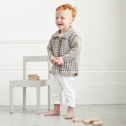 Debbie Bliss Gingham Jacket PDF