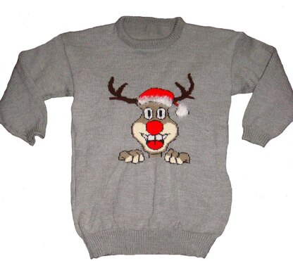 Christmas Rudolph Jumper  #40