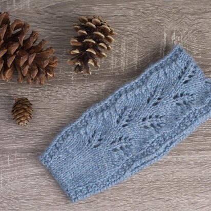 The Fern Headband - knitting pattern