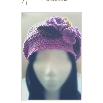 Bonnie Blossom Slouchy Hat