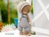 Crochet Pattern Doll clothes - Outfit Cute Little Boy for bunny toy