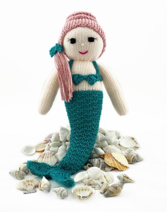 Michelle mermaid doll pattern - 19108