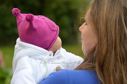 Owl Baby Hat Knitting Pattern