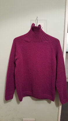 Cowl neck jumper