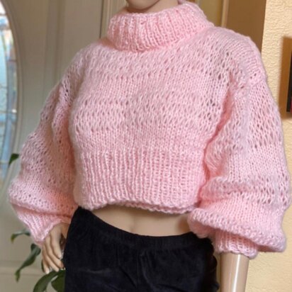 Cropped sweater