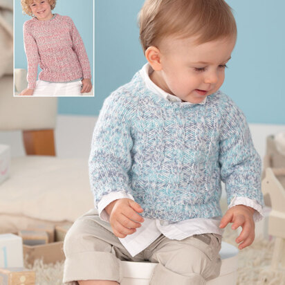 Sweaters in Sirdar Peekaboo DK - 4459 - Downloadable PDF