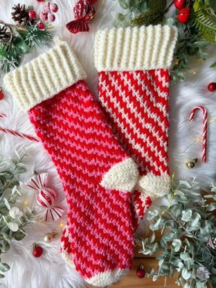 Peppermint Stocking