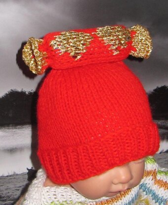 FREE Baby Christmas Cracker Beanie Hat