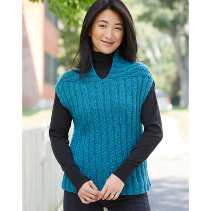 1138 Oxford - Sweater Knitting Pattern for Women in Valley Yarns Wachusett