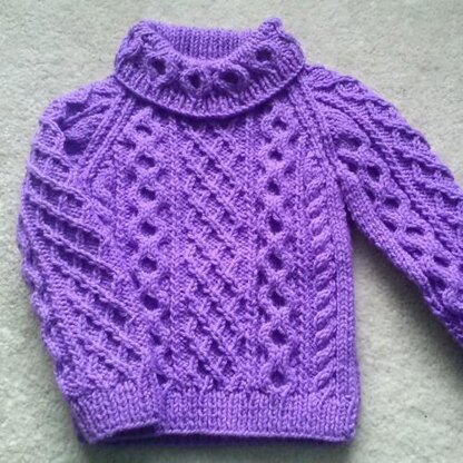 Zoe's Aran Sweater