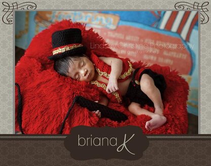 Newborn Circus Ringmaster