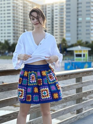 Granny Square Skirt