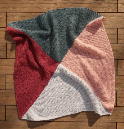 Quadrant Baby Blanket