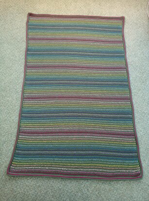 2. Spring Meadow Rainbow blanket