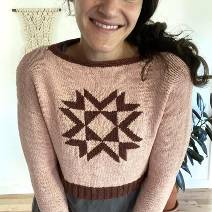 Star Quilt Pullover