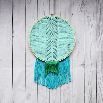 Chevron Fringe Wall Hanging (2015010-2)