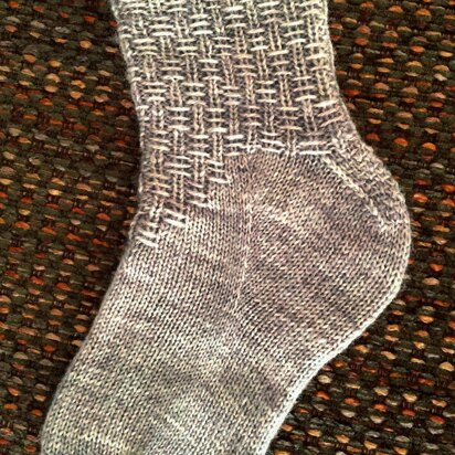 Calvin Sock - knitting pattern