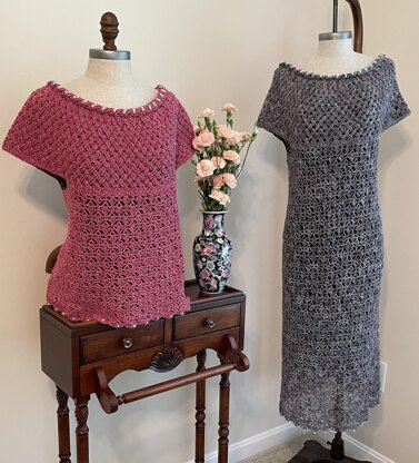Celtic Weave & Lace Top or Dress