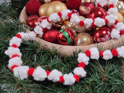 Popcorn Cranberry Garland