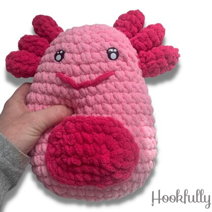 Squishy Axolotl Amigurumi