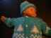 Winter Pines Doll Hat, Sweater & Mitten Set