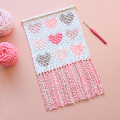 Endless Hearts Wall Hanging