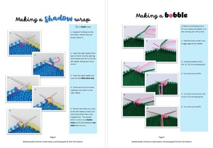 Bobble Bauble Christmas Wreath